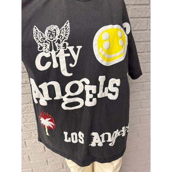 Pacsun Women Gray Cotton Short Sleeve Graphic T-Shirt Size M ( Unisex) - Picture 5 of 7